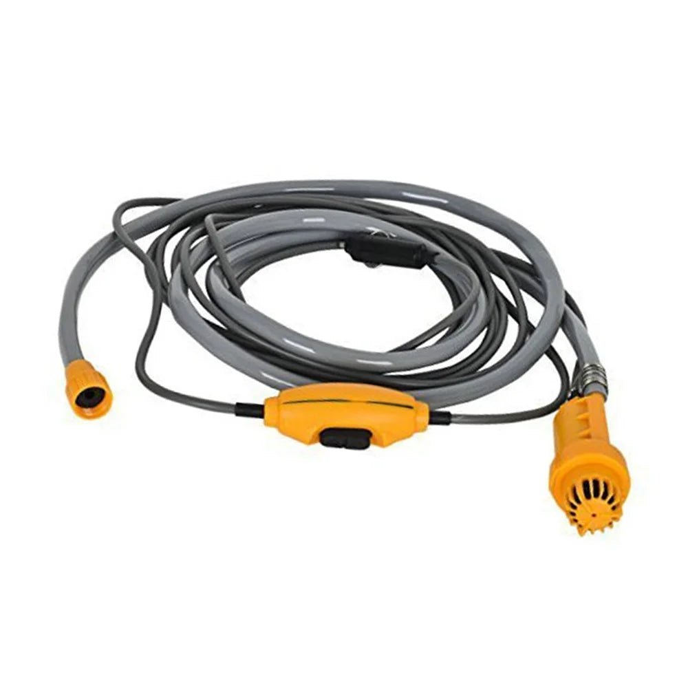 Portable Shower Kit with Pump, 6 Meter Cable, Max 2.5L Per Minute O42303