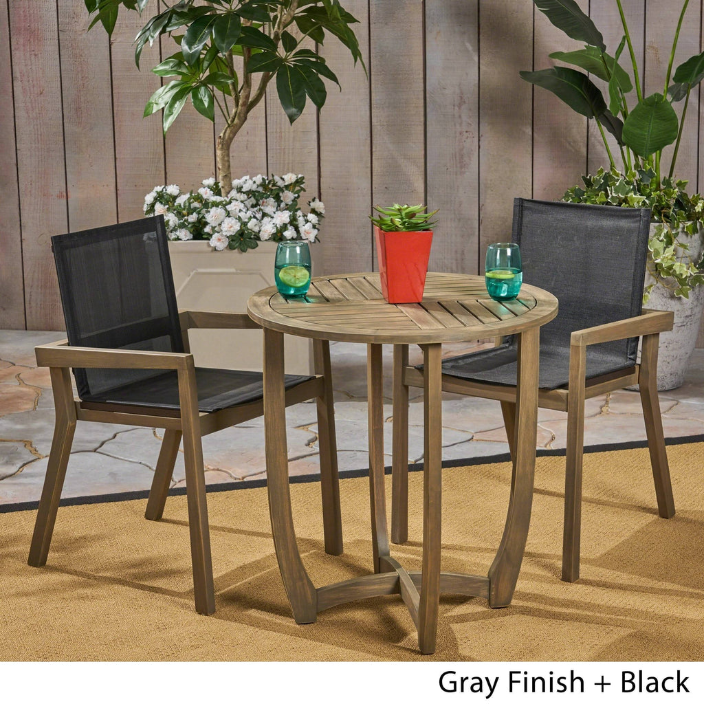 3PC Acacia Dining Set F117121