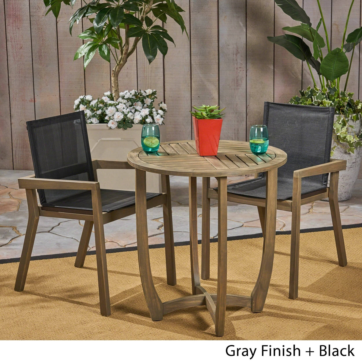 3PC Acacia Dining Set F117121