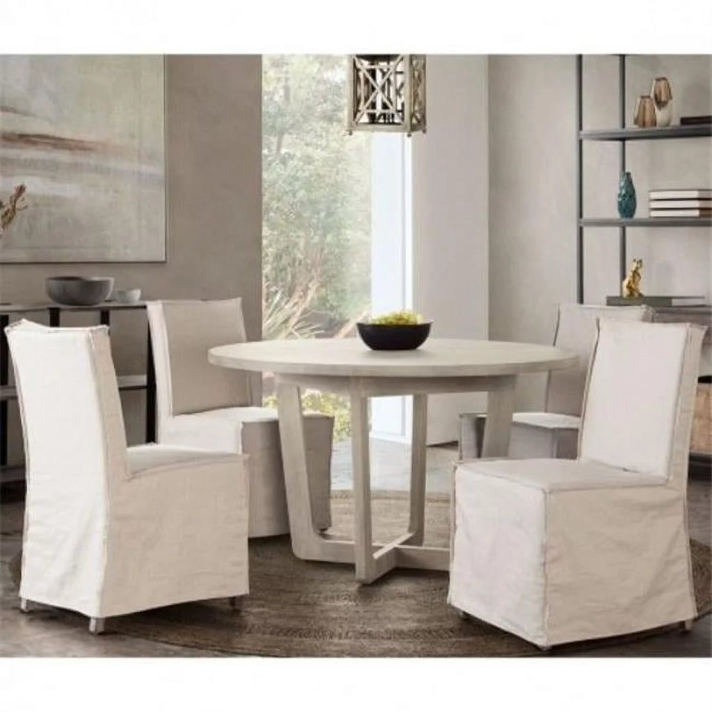 Round Solid Mango Wood Dining Table Z512