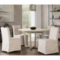 Round Solid Mango Wood Dining Table Z512