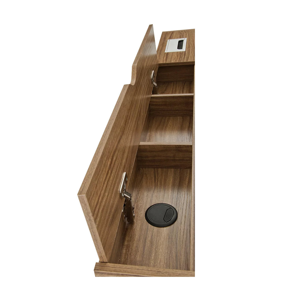 Compact Computer Desk with Storage E59235