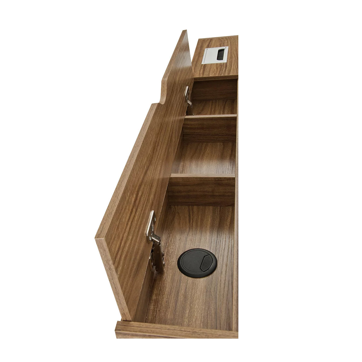 Compact Computer Desk with Storage E59235