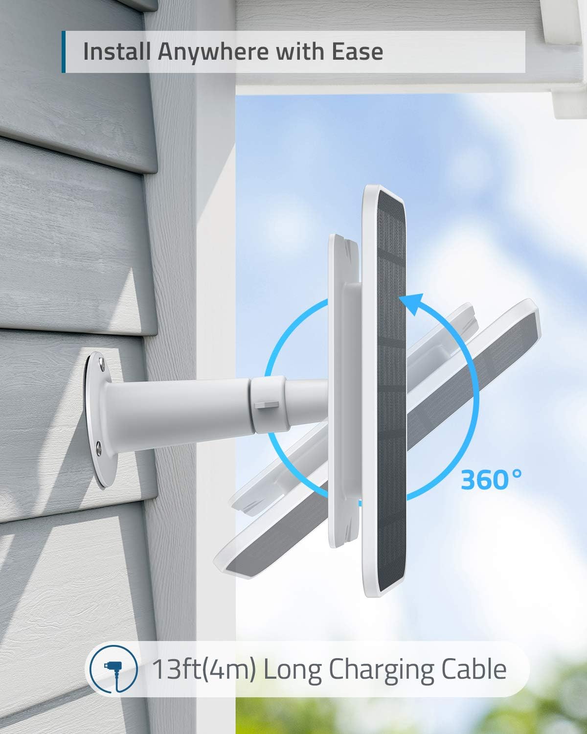 2K Outdoor Security Camera with Solar Panel S924