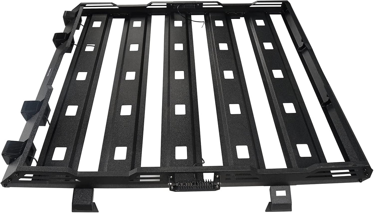 Roof Rack Cargo Basket Carrier for Jeep Wrangler JL Unlimited 4 Doors H88335