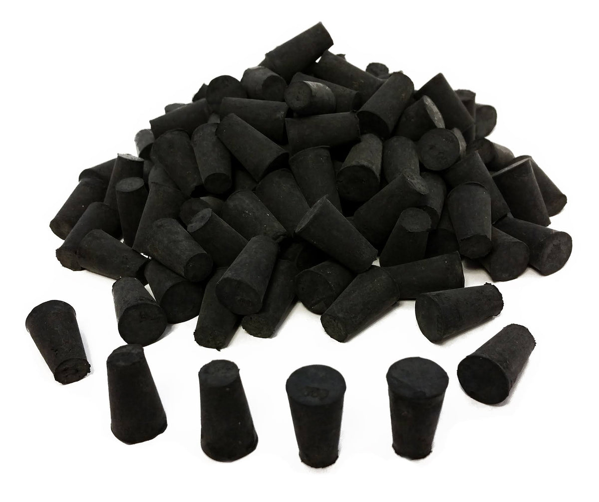 Rubber Stoppers Size 000 10-Pound Case U494
