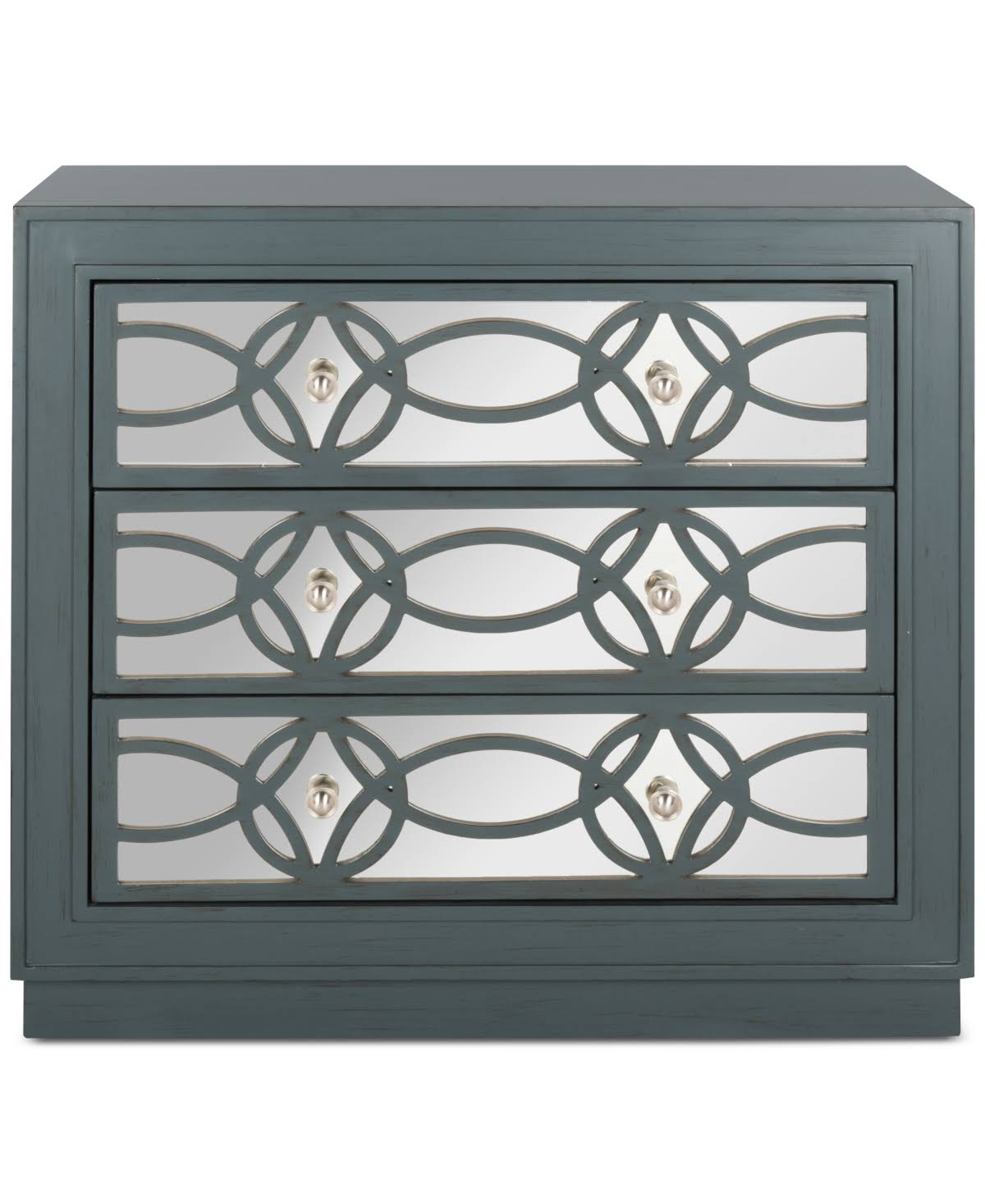 3 Drawer Steel Teal Chest X9639