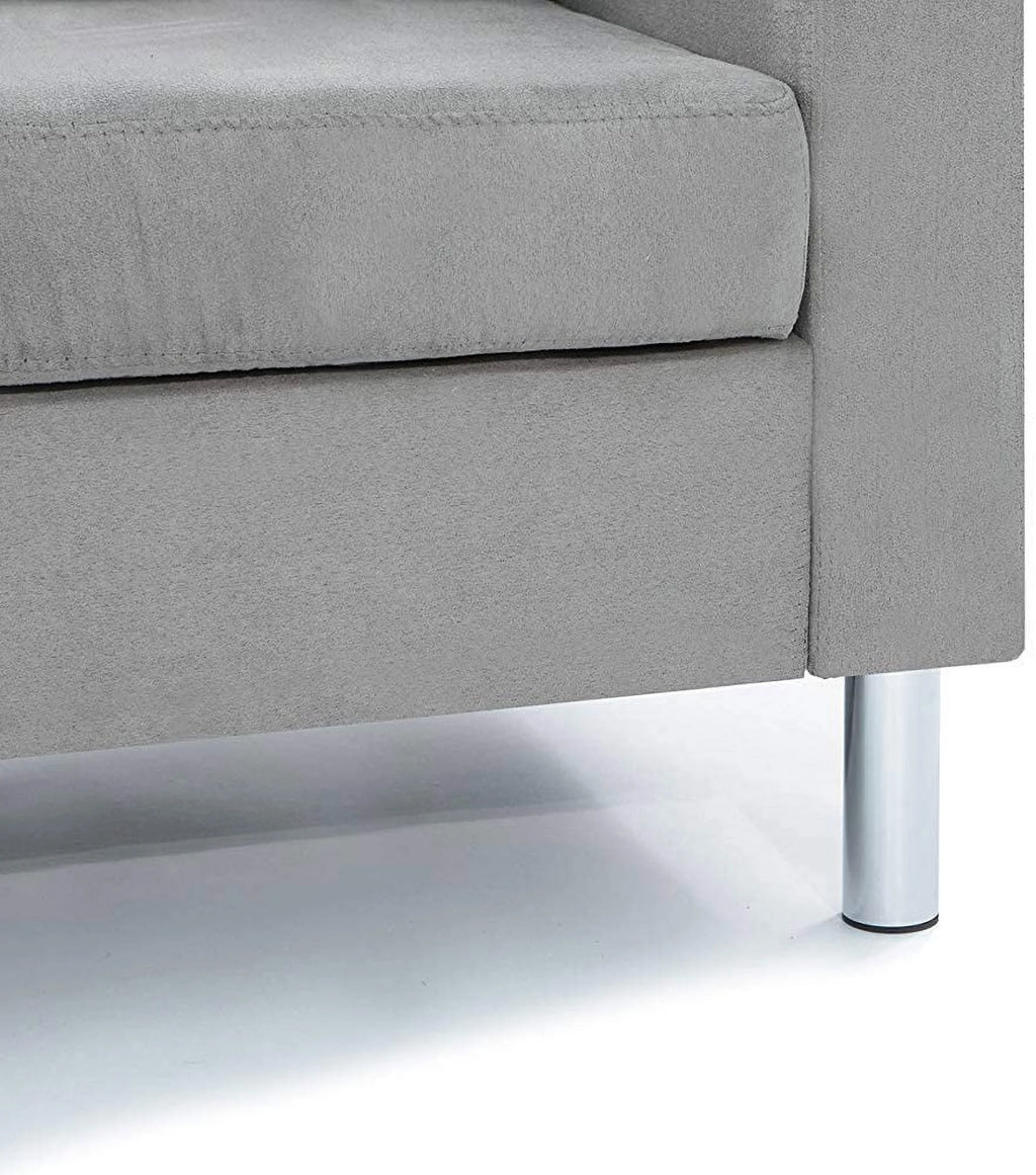 Modern Sectional Sofa Gray B154517
