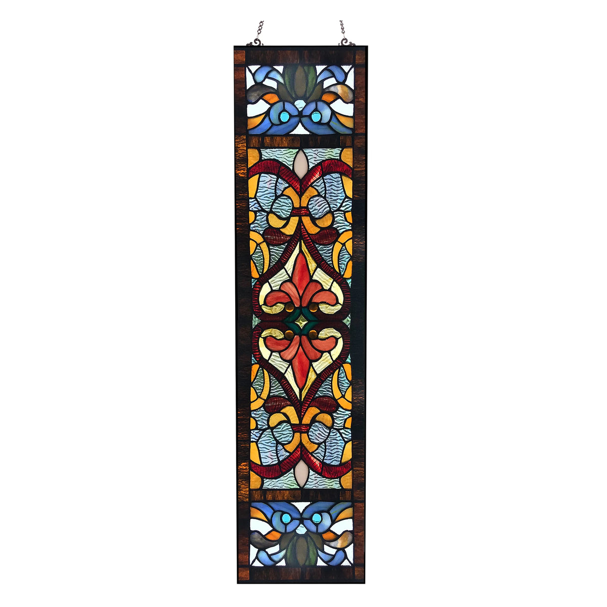 36 in. Stained Glass Window Panel W279