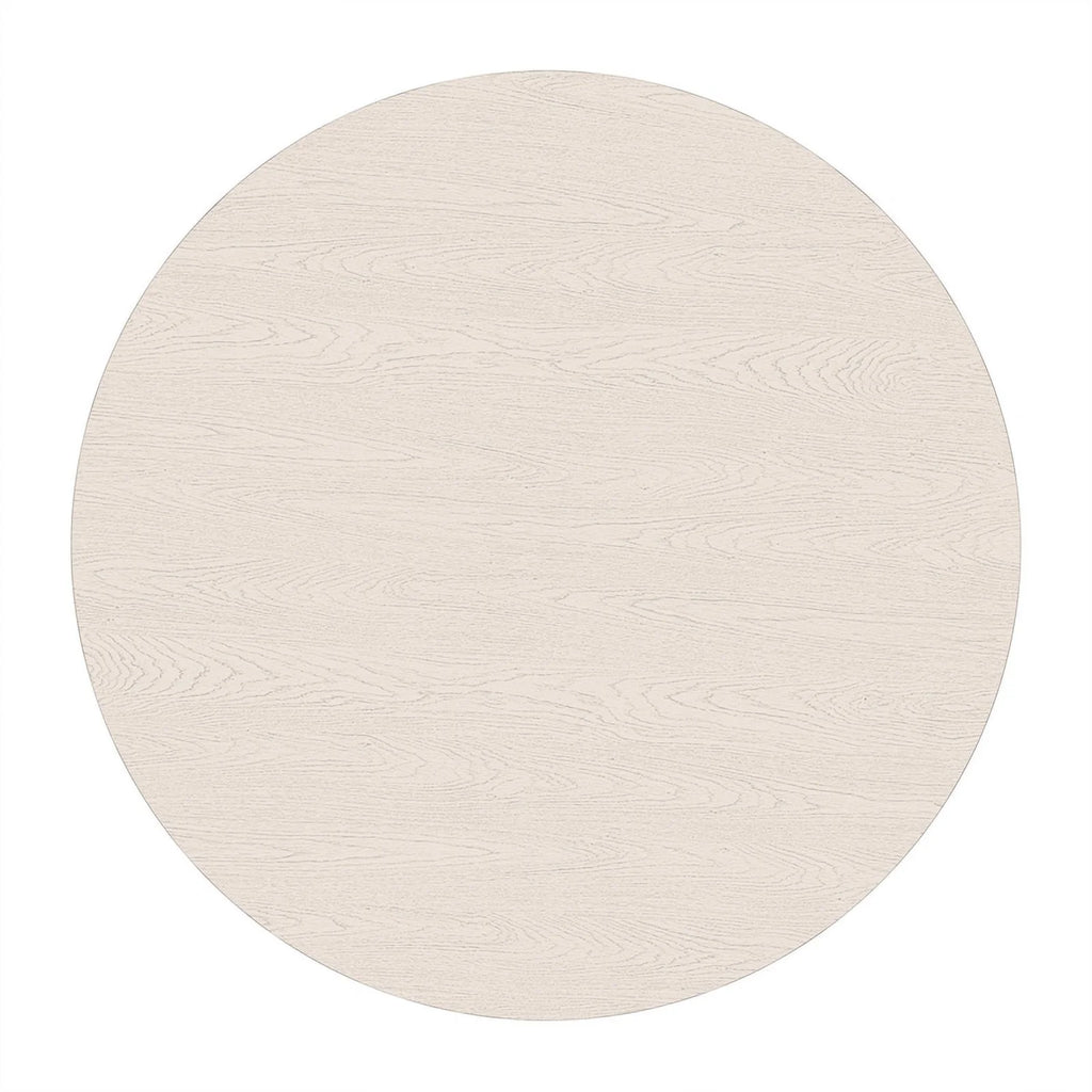Washed Blond Oak Wood Dining Table R84742