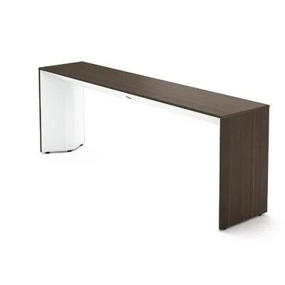 Arctic White Laminate Console Table E963