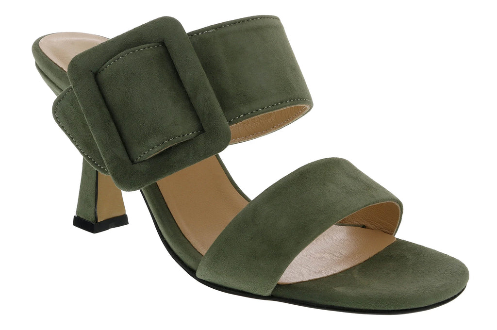 Forest Green High Heel Slide I644