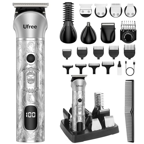 Cordless Beard Trimmer and Hair Clipper Grooming Kit O9102
