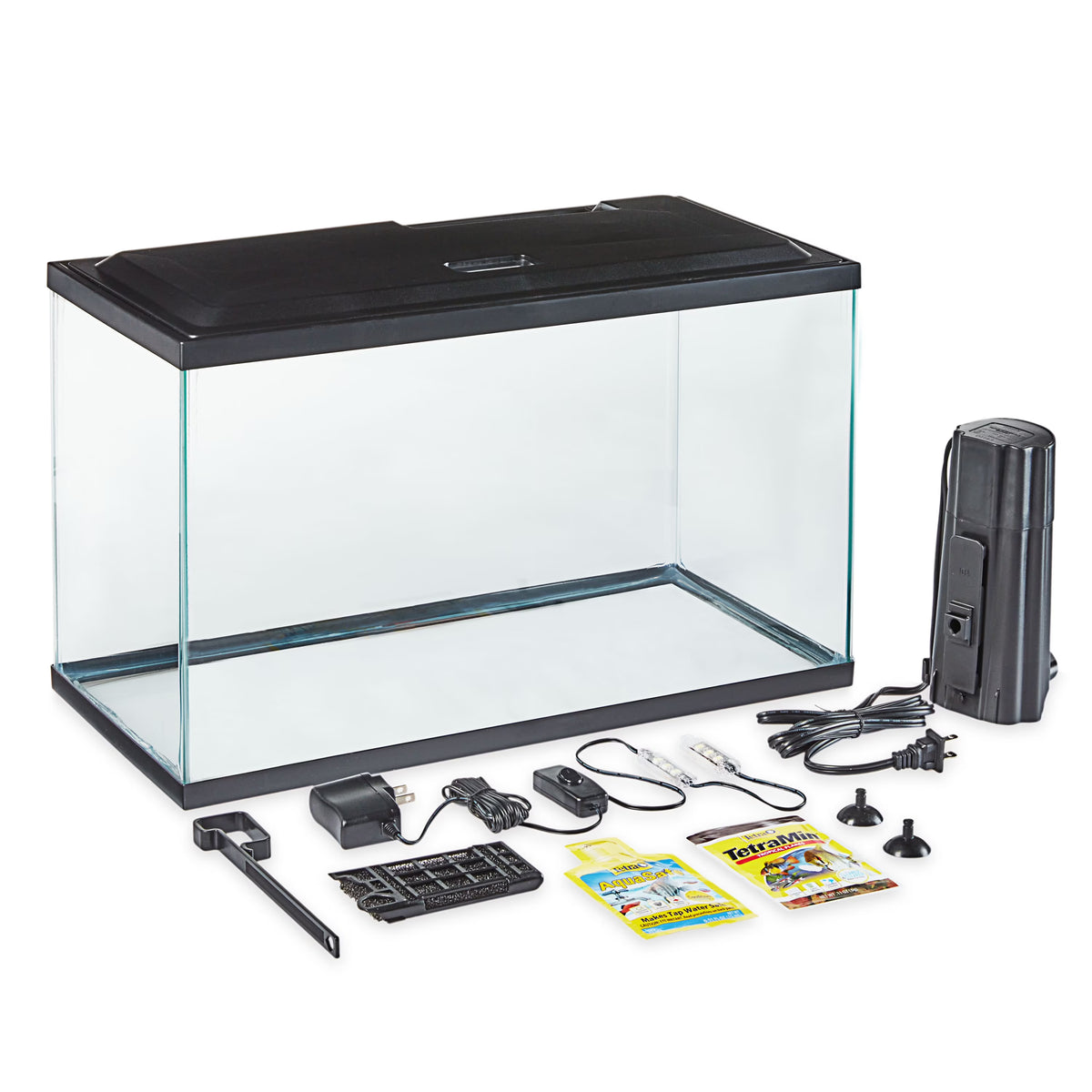10-Gallon Glass Aquarium Starter Kit K618055