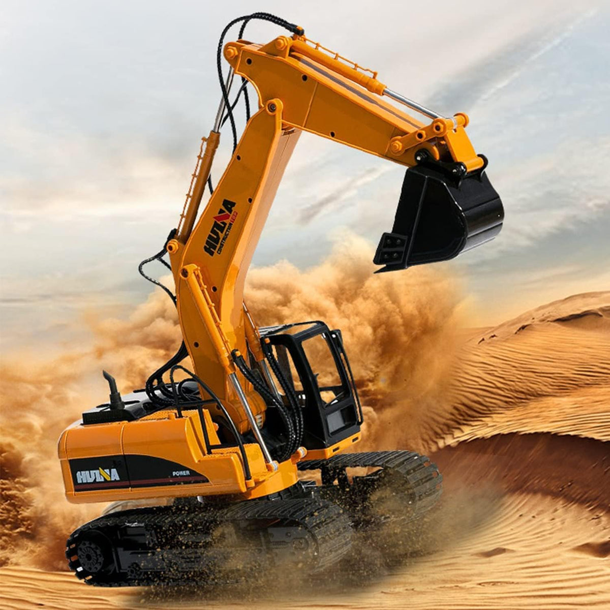 Remote Control Excavator Toy 1/14 Scale 15 Channel RC Excavator G3122