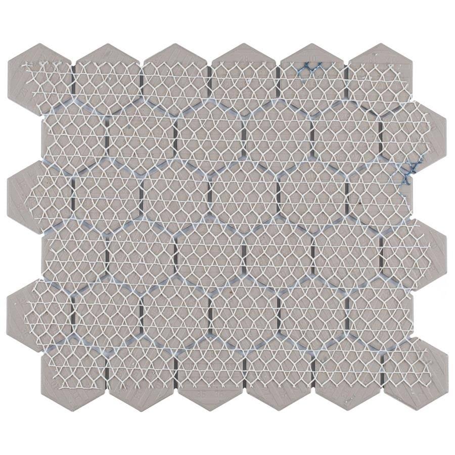 Periwinkle Porcelain Mosaic Tile N6894
