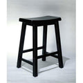 Antique Black Terra Cotta Counter Stool X84530