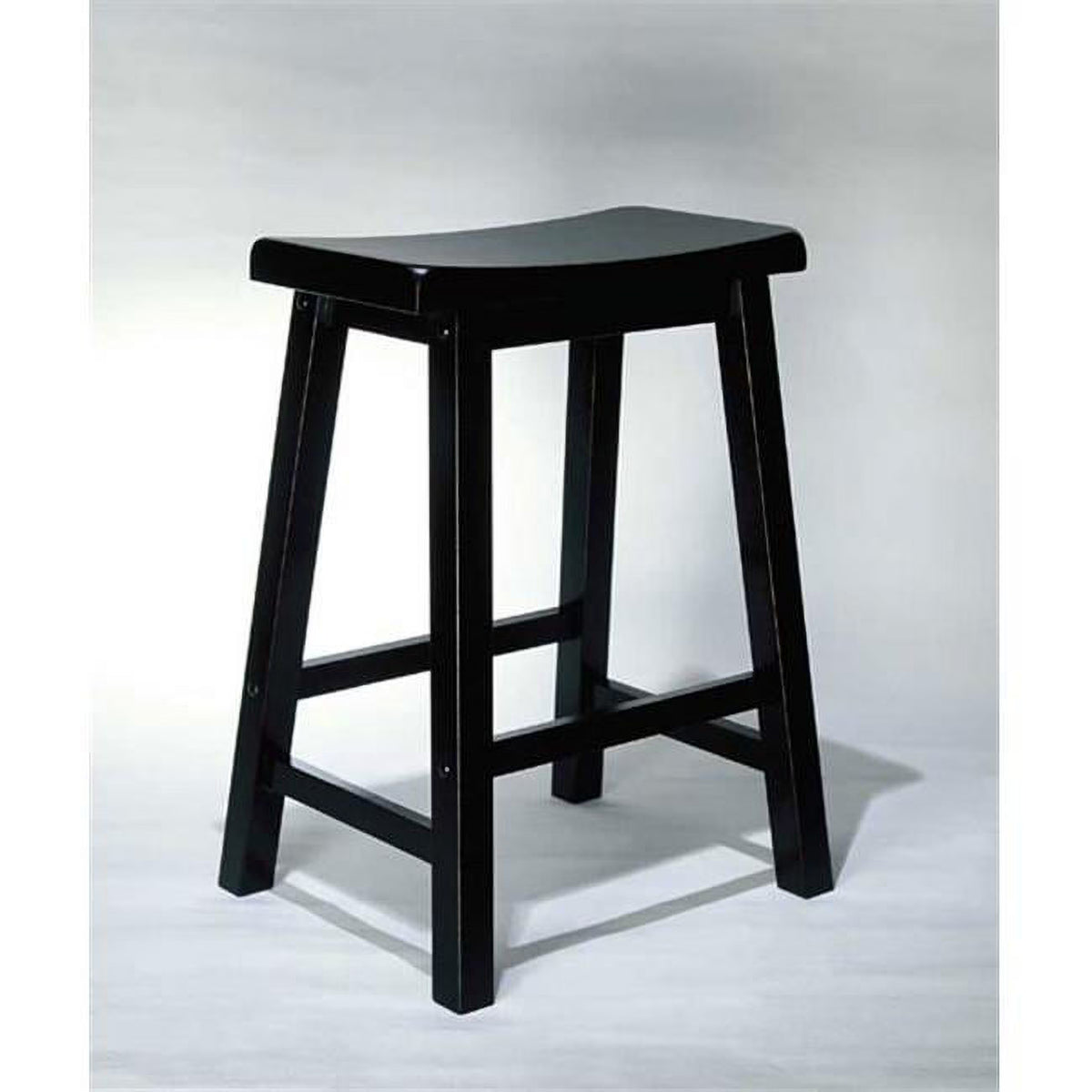 Antique Black Terra Cotta Counter Stool X84530