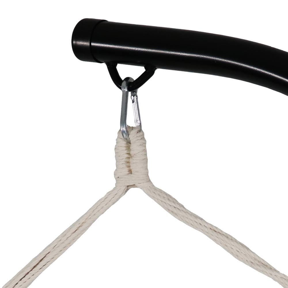 Hanging Hammock Chair Swing and C-Stand Set Q15332