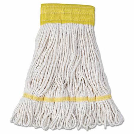 White Cotton Wet Mop Head 5 Headband Small Size 12 /carton O396956