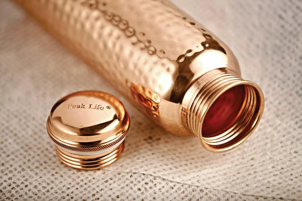 Hammered Copper Water Bottle R46671