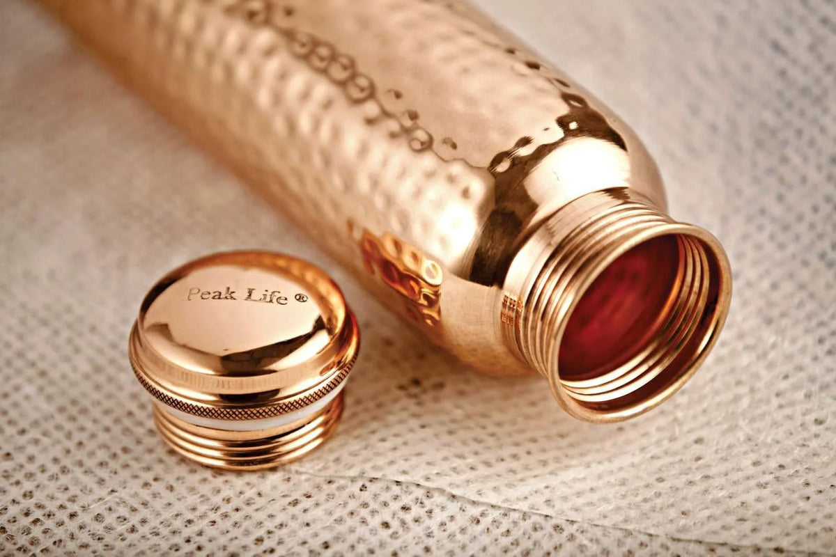 Hammered Copper Water Bottle R46671
