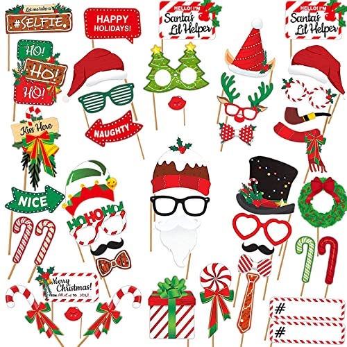 Christmas Photo Booth Props Set of 32 O420210