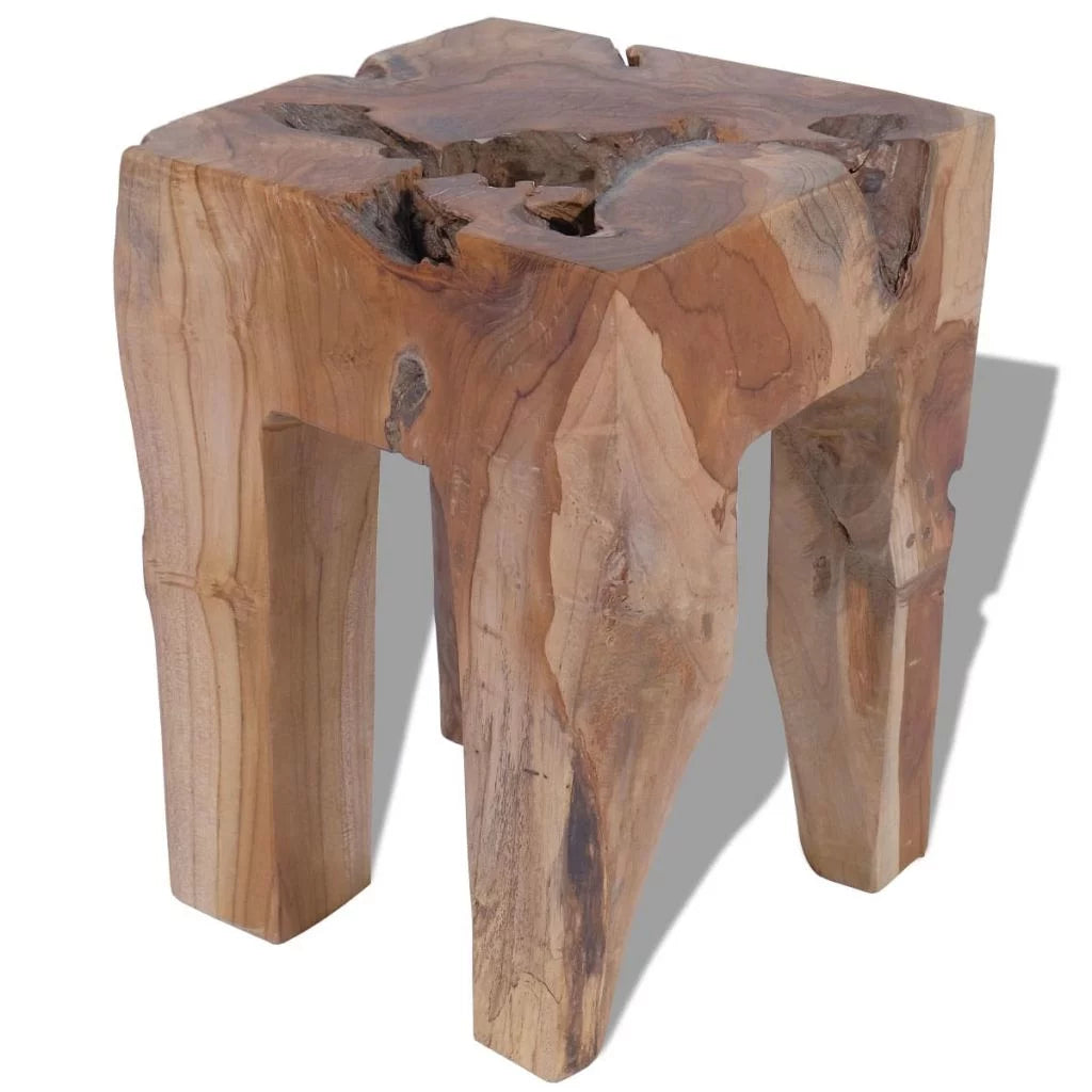 Solid Teak Wood Stool L5600
