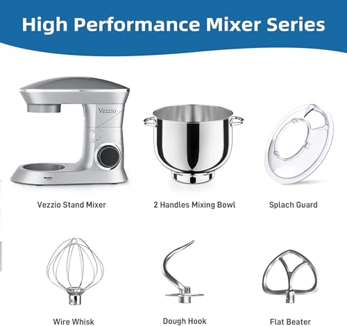 9.5 Qt 10-Speed Tilt-Head Stand Mixer with Stainless Steel Bowl (Black) J558362