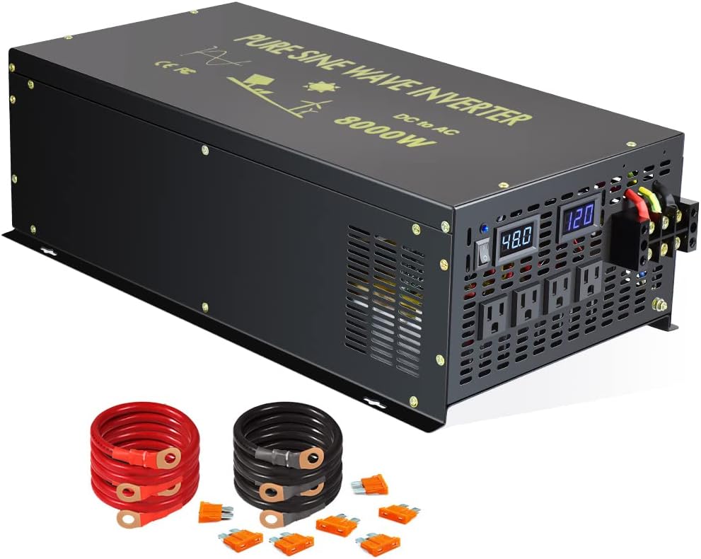 8000W 48V Pure Sine Wave Solar Power Inverter F4888