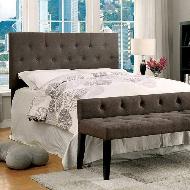 Gray Queen Headboard Z1532