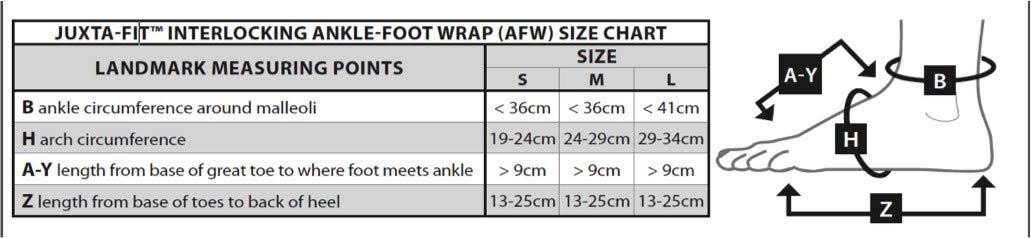 Ankle Foot Wrap Small J7690