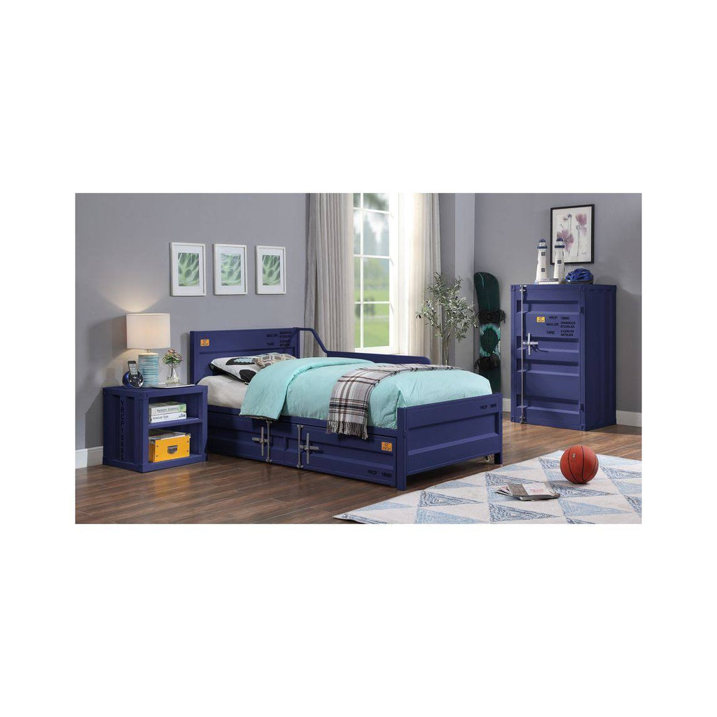 Blue Nightstand R3743
