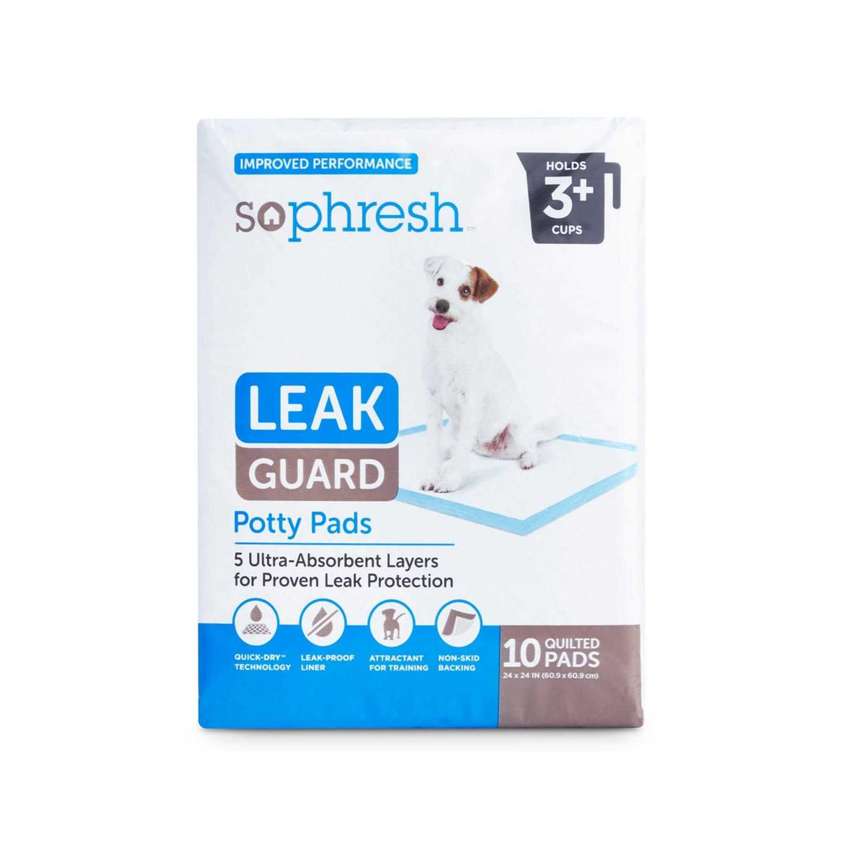 Large Leak Guard Quilted Potty Pads S903