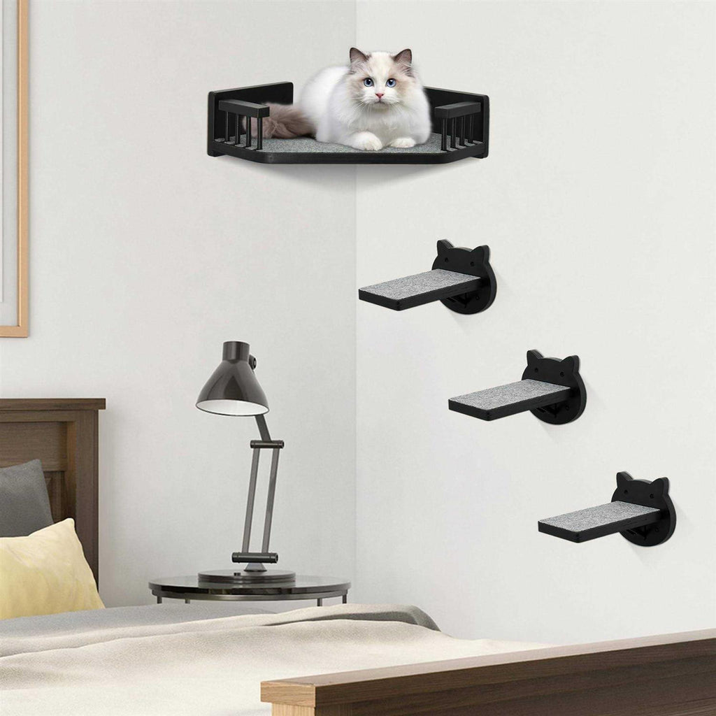 Cat Wall Shelves with 3 Steps C509496