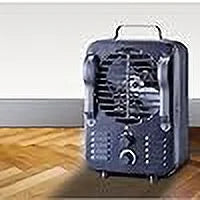 1500W Electric Utility Heater with Overheat and Tip-Over Safety Shutoff G742984