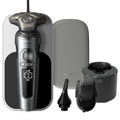 Wet and Dry Electric Shaver with SkinIQ A390