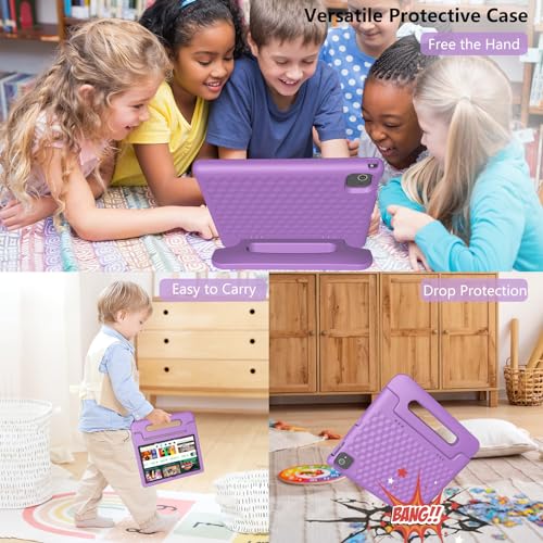 Green Kids Tablet 10 inch Android 13 4GB+64GB 1TB Expand HD Touchscreen WiFi Bluetooth Protective Case L807235