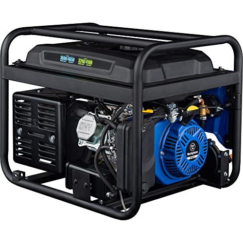 4650 Peak Watt Dual Fuel Portable Generator with Remote Electric Start B59913