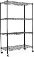 5-Shelf Adjustable Carbon Steel Wire Shelving Unit A3507