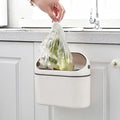 Orange Mini Trash Can with Lid K424
