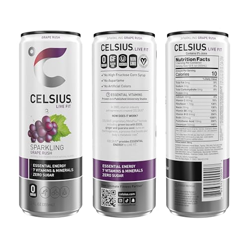 12 Fl Oz Pack of 12 Assorted Flavors Energy Drinks N135