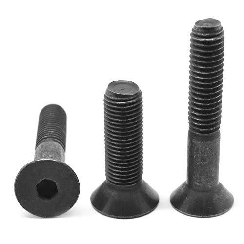 22 ft Fine Thread Socket Flat Head Cap Screw Alloy Steel Black Oxide D2446