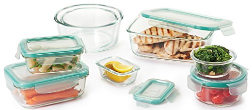 2 Cup Glass Food Storage Container F1465