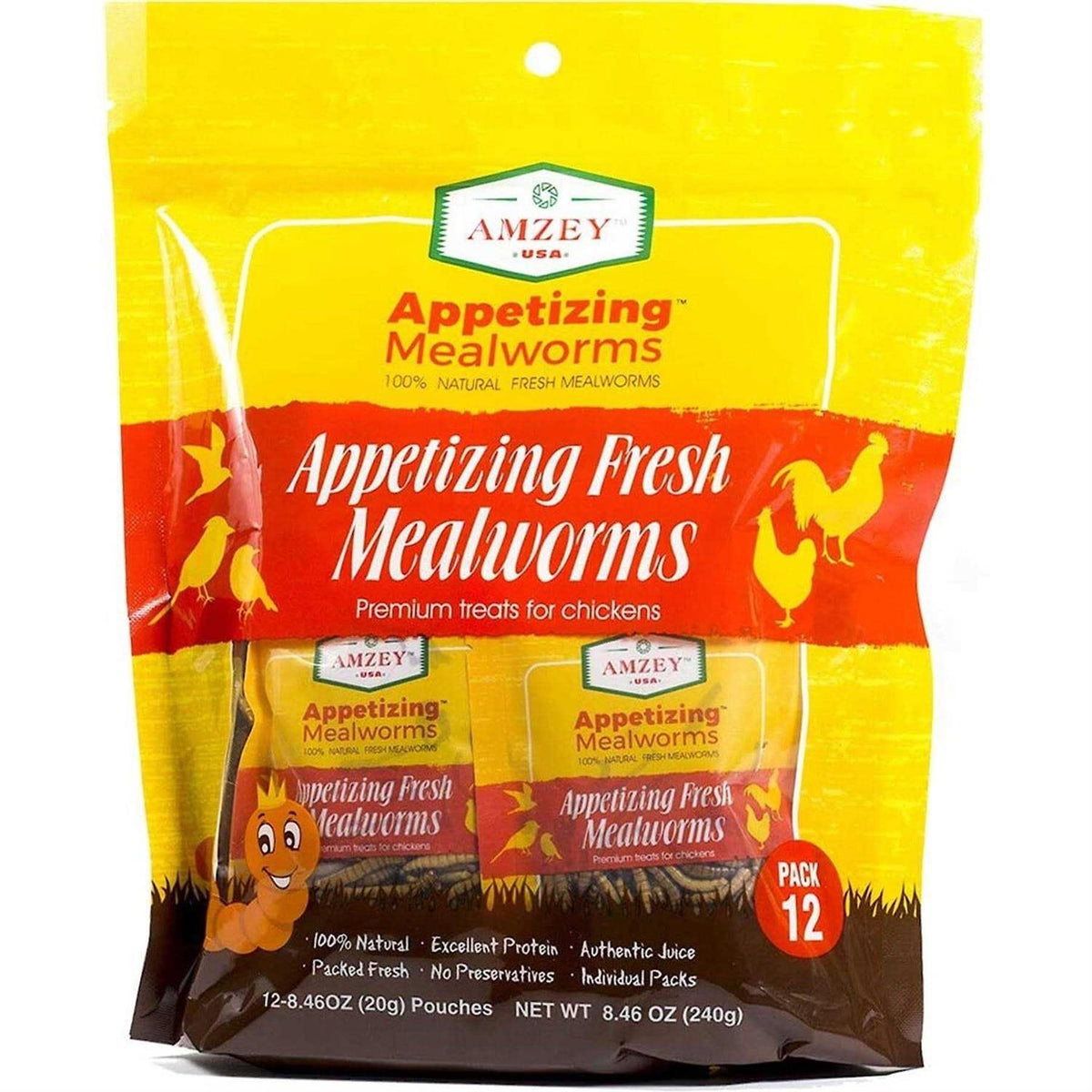 Fresh Mealworms Treats Z212568