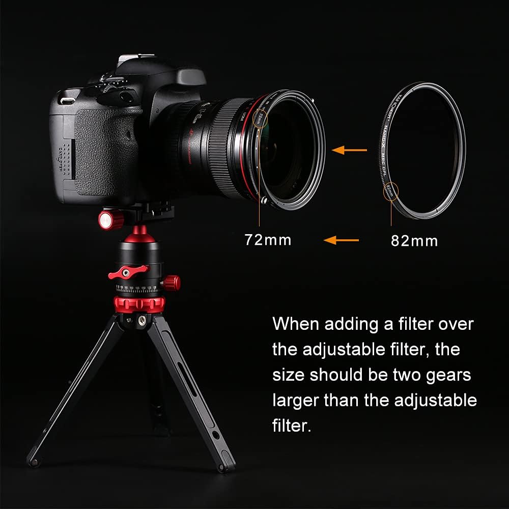 52mm Variable ND and CPL Filter 2 in 1 U41729