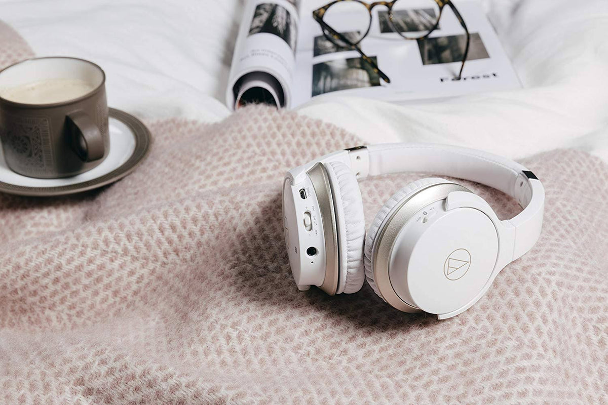 White Wireless On-Ear Headphones A2216