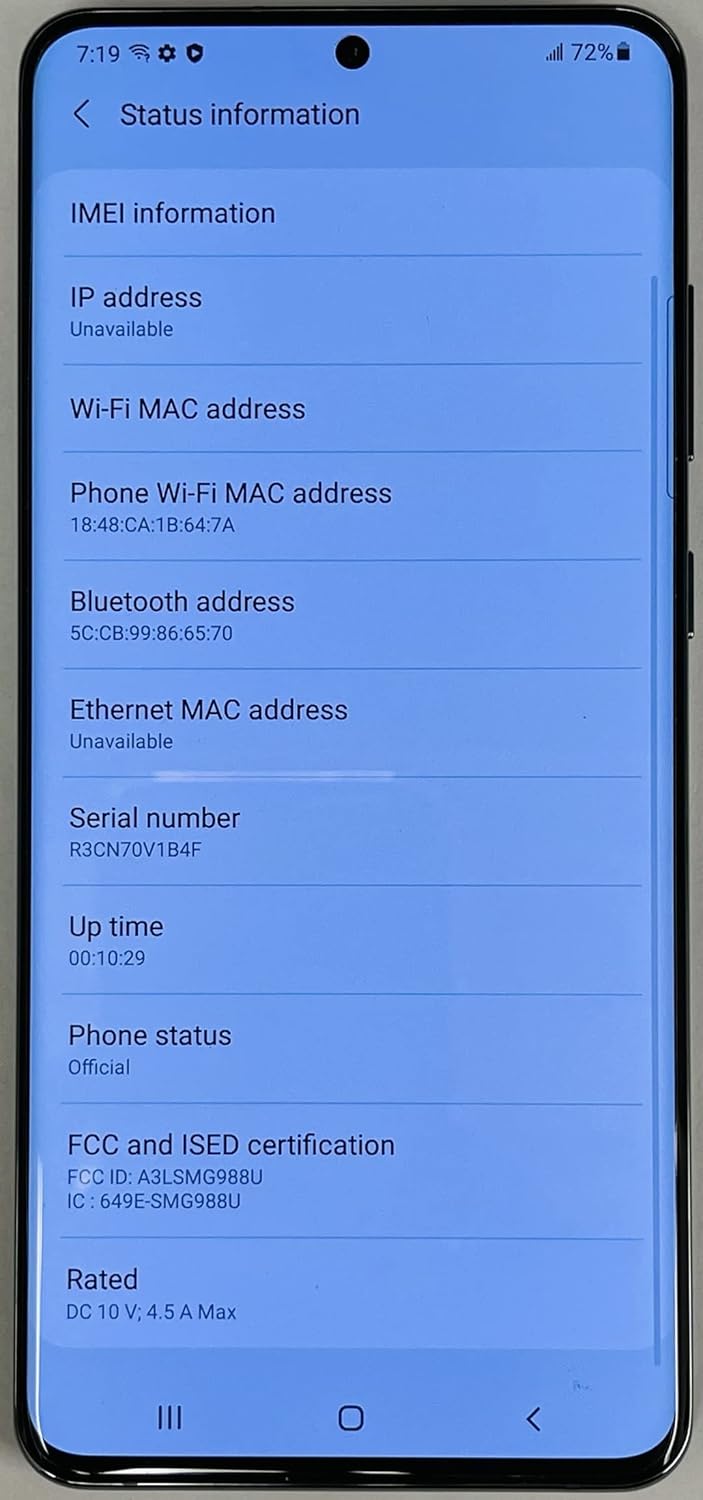 128GB Cosmic Gray Unlocked Galaxy S20 Ultra D348352