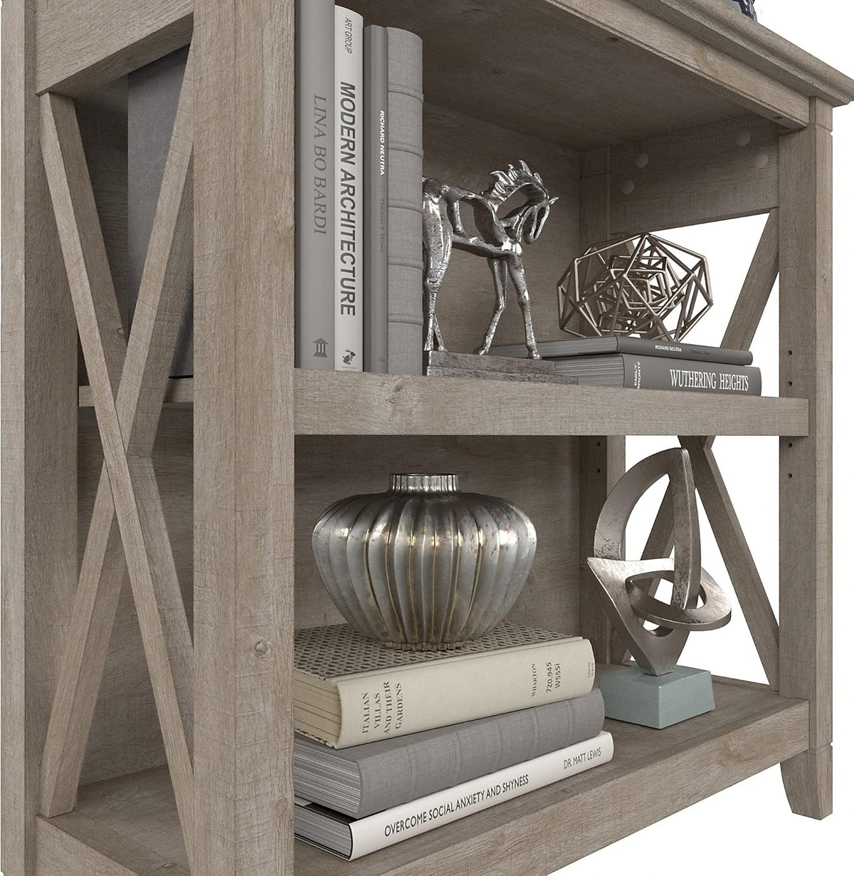 Small 2 Shelf Bookcase N5811