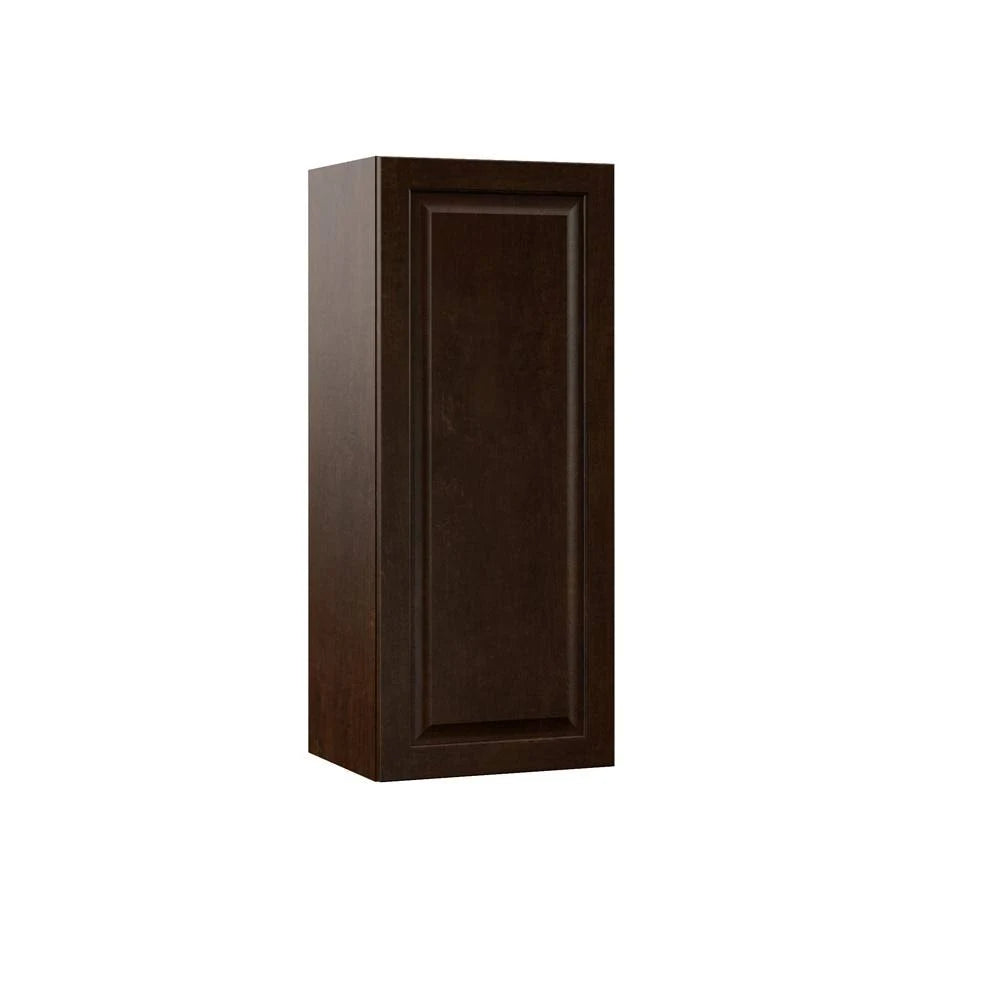 15x36x12 in. Espresso Brown Wall Kitchen Cabinet D103